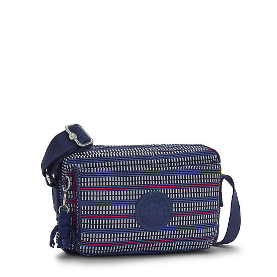 Bolsos Cruzados Kipling Abanu Printed Azules | MX 1037QM